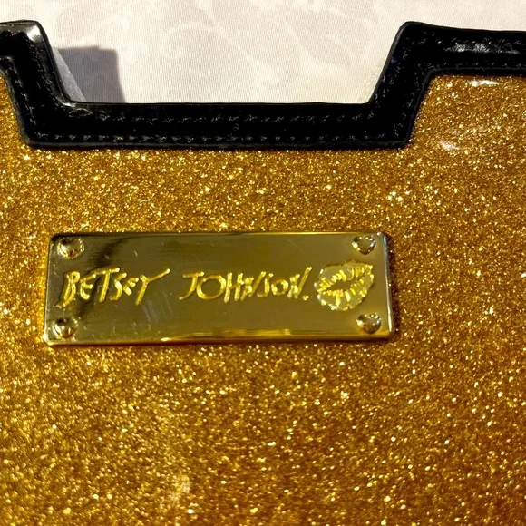 COPY - Betsey Johnson Golden Glam iPad or Tablet Sleeve - Picture 2 of 7